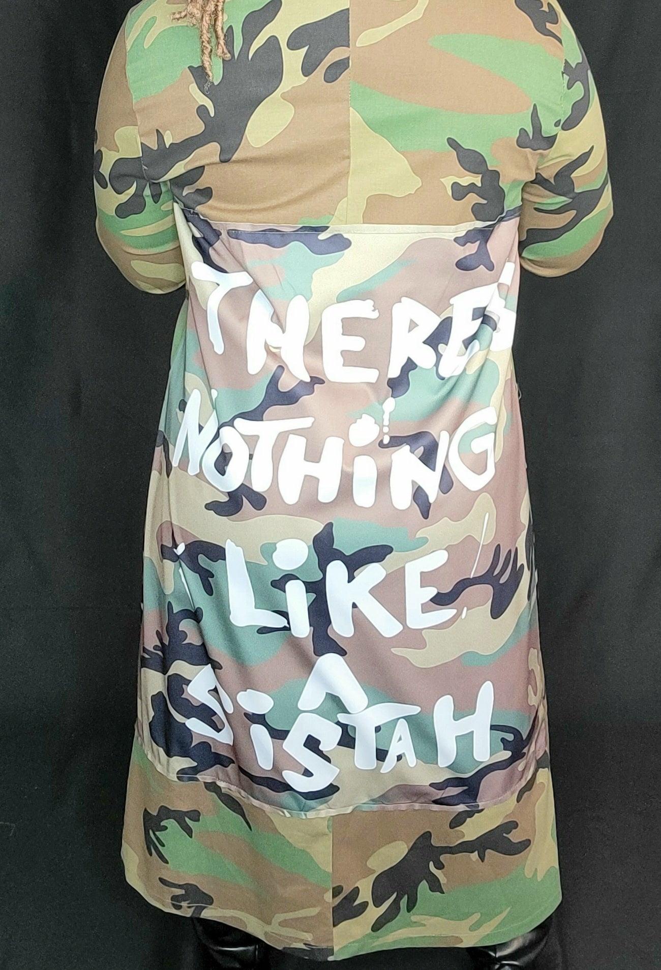 There's Nothing Like a Sistah | Camo Trench Coat