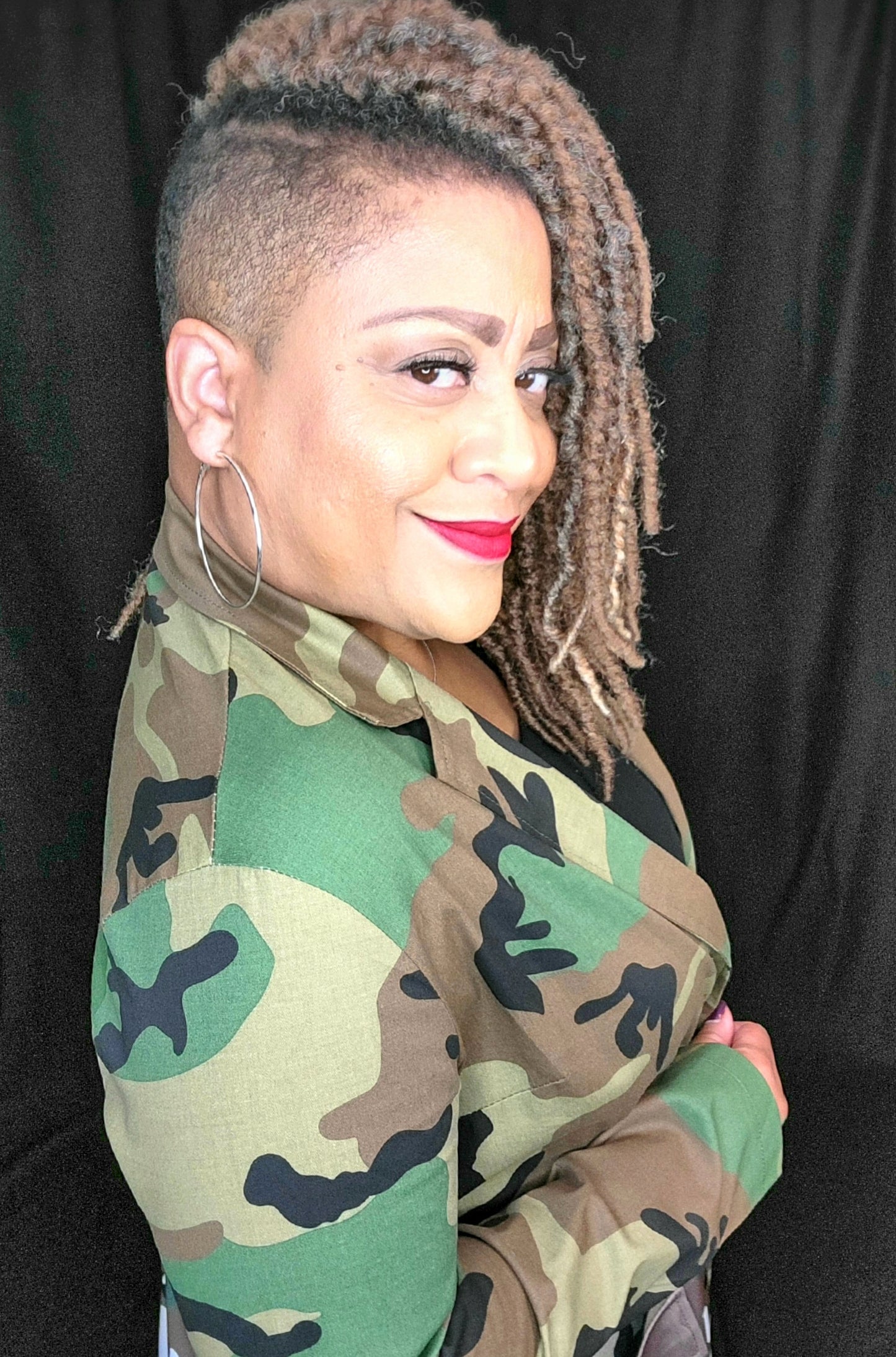 There's Nothing Like a Sistah | Camo Trench Coat