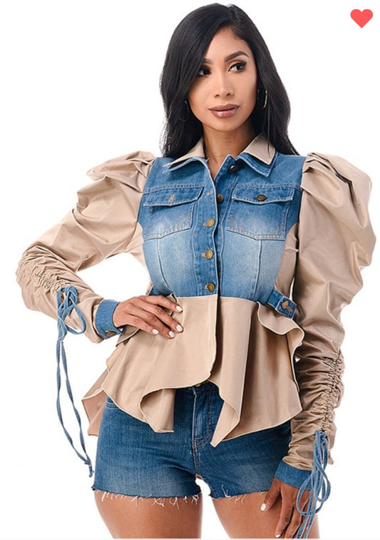 Double Standard | Denim Shirt Jacket